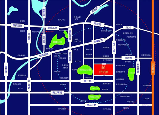 世纪东方城，低密舒适公园洋房！